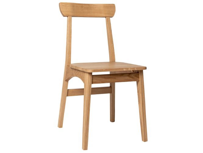 Drewniane krzesło Szymon dąb czysty