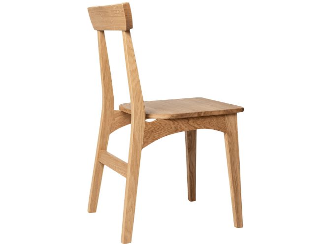 Drewniane krzesło Szymon profil