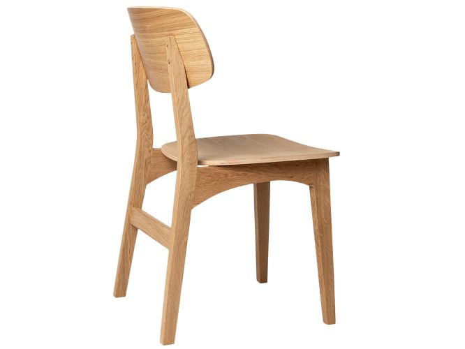 Dębowe krzesło Ernest profil