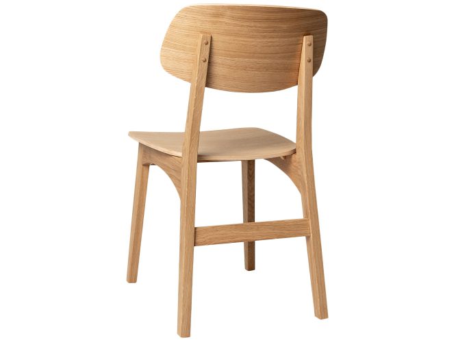 Dębowe krzesło Ernest tył