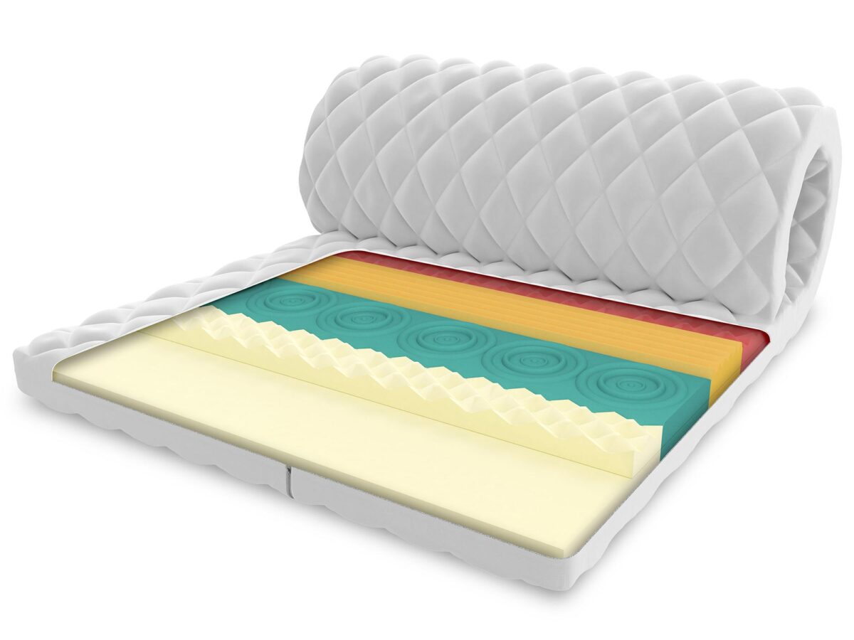 Nakładka na materac z podwójną pianką FRUT DOUBLE