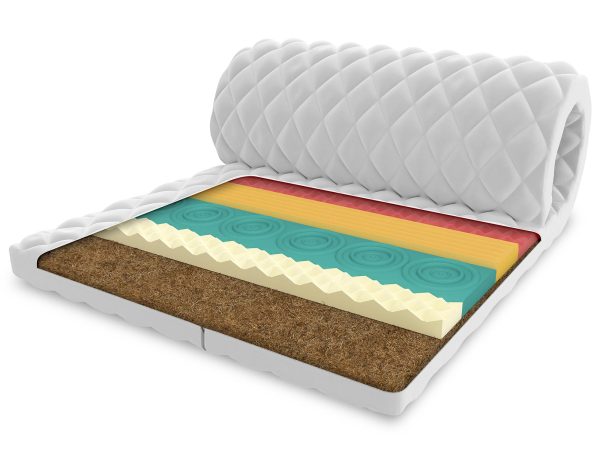 Materac nawierzchniowy z kokosem i pianką FRUT KOKOS