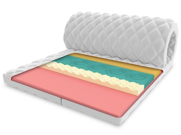 Dwustronna nakładka na materac z pianką FRUT