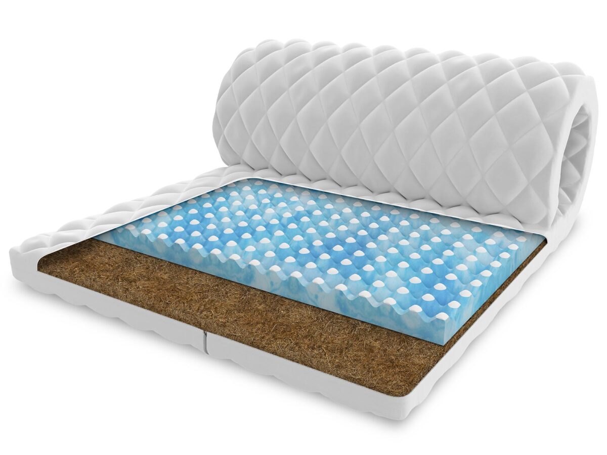 Materac nawierzchniowy z pianką i kokosem MALTA