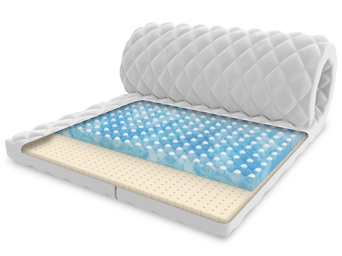 Piankowa nakładka na materac z lateksem MALTA