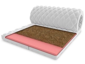 Miniaturka 1 - Nakładka na materac z kokosem i pianką MALTA