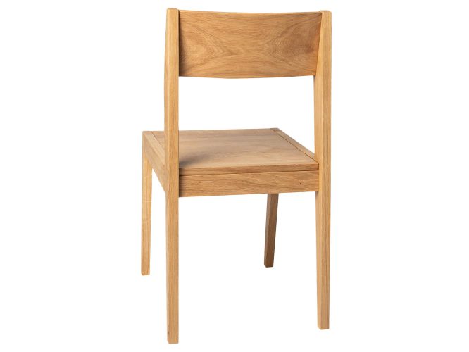 Krzesło dębowe Patryk tył