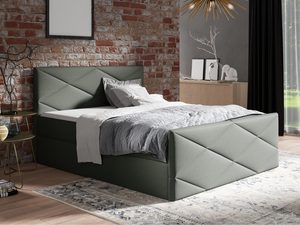 Miniaturka 6 - Kontynentalne łóżko zieleń ARAYA LUX