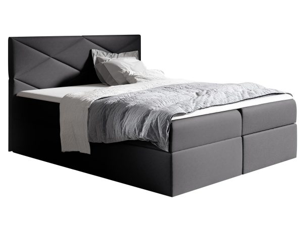 Łóżko z Pojemnikami białe tło ARAYA