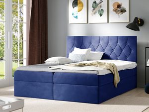 Miniaturka 4 - Łóżko kontynentalne chabrowe SORIA