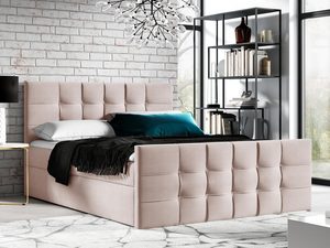 Miniaturka 6 - Łóżko kontynentalne kremowe PRINCE 1 LUX