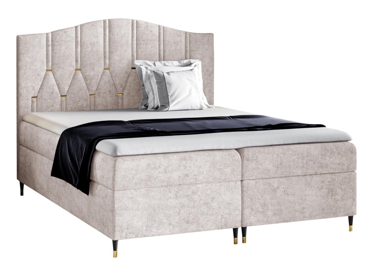 Wysokie łóżko kontynentalne ANGELES