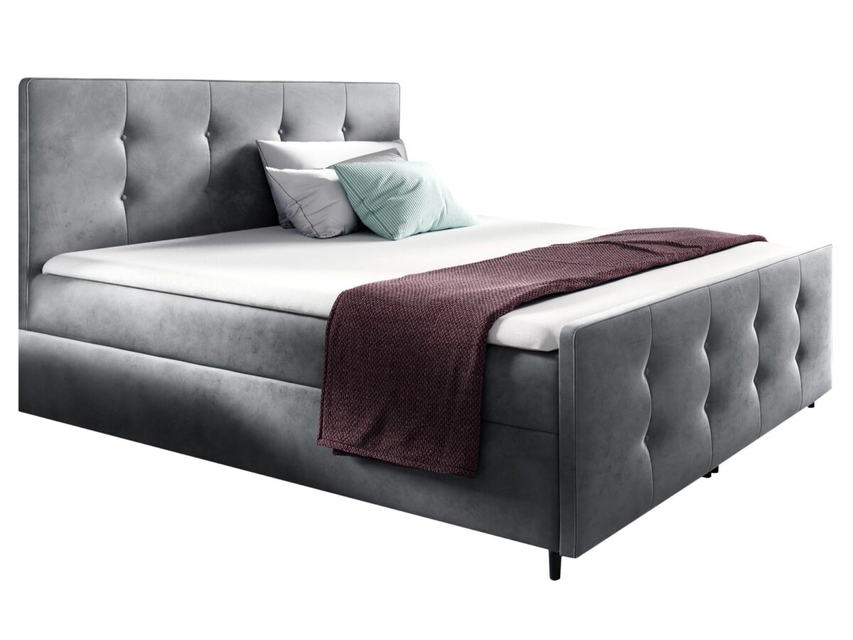 Nowoczesne łóżko kontynentalne YONI