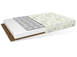 Miniaturka 4 - Materac z gryką i kokosem pokrowiec dino ILIA