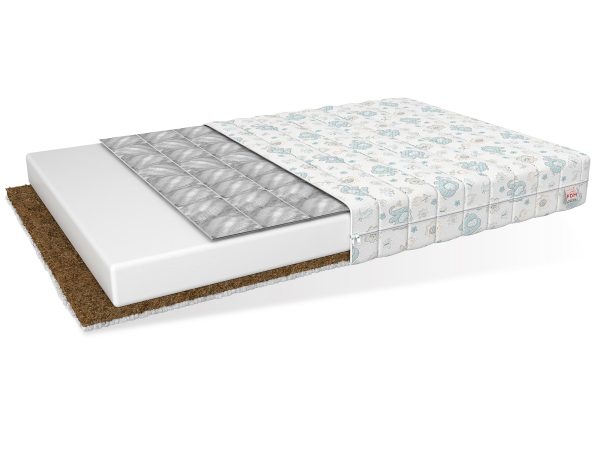 Materac z gryką i kokosem pokrowiec dumbo ILIA