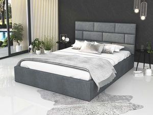 Miniaturka 2 - Łóżko ze stelażem i materacem aranżacja RIVER