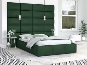 Miniaturka 9 - Łóżko z panelami zielone panele 140x200 MIRIAM