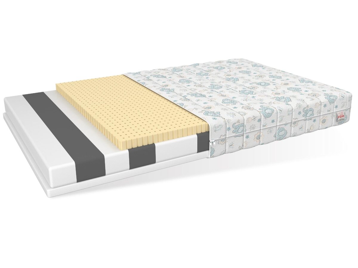 Piankowy materac dziecięcy z lateksem NIU