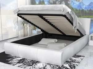 Miniaturka 11 - Łóżko stelaż+matera stelaż białe SKYE