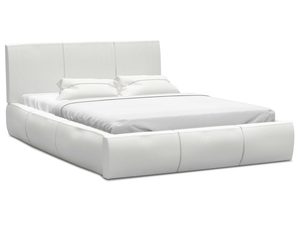 Miniaturka 2 - Łóżko stelaż+materac białe tło SKYE