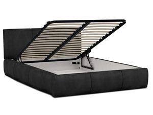 Miniaturka 9 - Łóżko stelaż+materac czarne stelaż SKYE