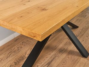 Miniaturka 2 - Stół Drewniany z Nogami Pająk Krzyżak SPIDERO detal