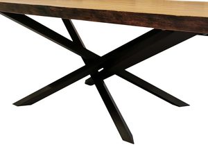 Miniaturka 4 - Stół Drewniany Metalowe Nogi Pająk BIVO nogi