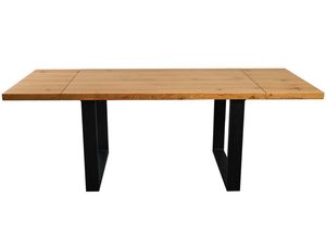 Miniaturka 1 - Stół drewniany industrialny rozkładany HELIOS