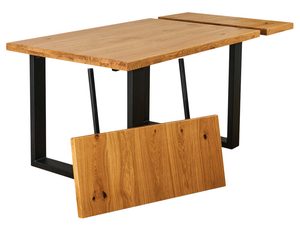 Miniaturka 5 - Stół drewniany industrialny rozkładany HELIOS