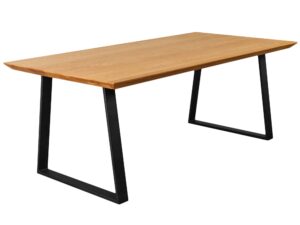 Miniaturka 6 - Stół drewniany na metalowych nogach ASMARIS
