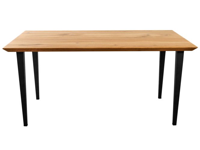 Stół drewniany na metalowych nogach w stylu loft CAPRI