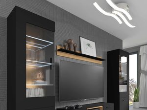 Miniaturka 2 - Czarne meble dąb artisan NIMET