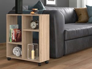 Miniaturka 7 - Funkcjonalny stolik na kółkach sonoma aranżacja STAR