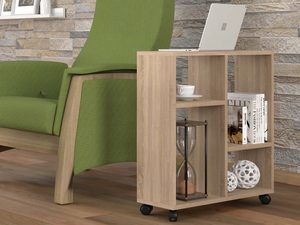 Miniaturka 4 - Funkcjonalny stolik na kółkach sonoma aranż STAR