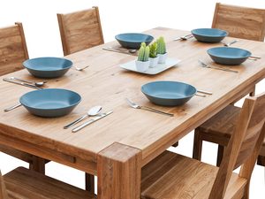 Miniaturka 7 - Krzesło drewniane do jadalni stół KARLI