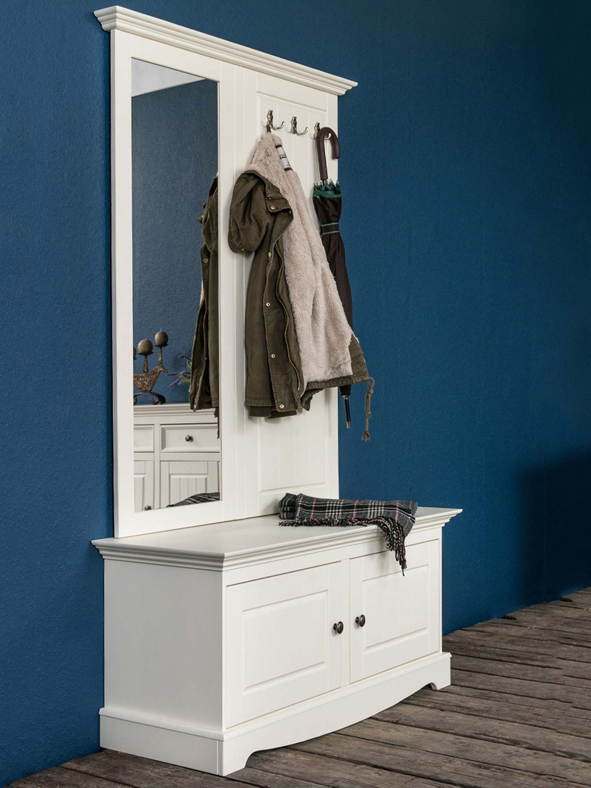 Podwójny panel do przedpokoju z lustrem INGRID Podwójny panel do przedpokoju z lustrem INGRID