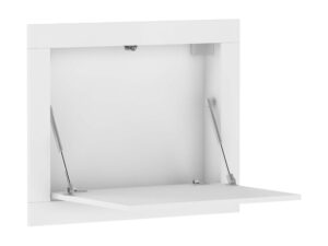 Miniaturka 3 - Wiszące biurko rozkładane białe rozłożone SIMS