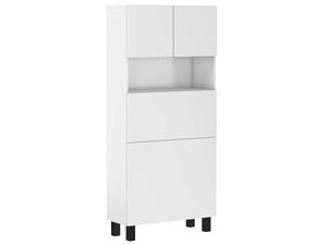 Miniaturka 10 - Nowoczesne biurko rozkładane regał biały ikonka CHAN