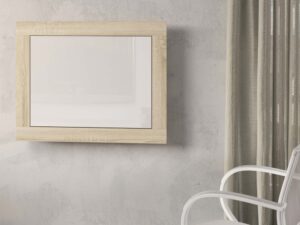 Miniaturka 8 - Wiszące biurko rozkładane białe sonoma zbliżenie SIMS