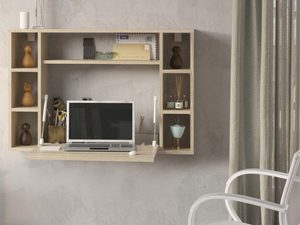 Miniaturka 13 - Biurko wiszące rozkładane aranż sonoma WAN