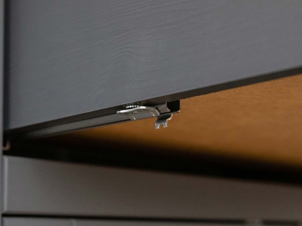 Solidna komoda z drewna litego cichy domyk INGRID