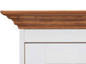 Miniaturka 16 - Szafa bieliźniarka drewniana drzwiczki dąb wieniec INGRID