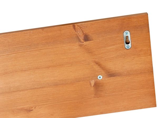 Klasyczna biała półka drewniana biały sosna ANADI Klasyczna biała półka drewniana biały sosna ANADI