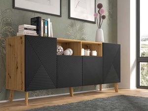 Miniaturka 3 - Duża komoda do pokoju aranżacja IZMIR