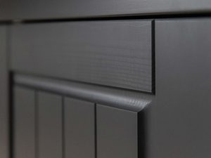 Miniaturka 11 - Witryna w stylu prowansalskim grafit zbliżenie INGRID