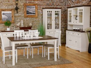 Miniaturka 21 - Kredens biały orzech jadalnia INGRID