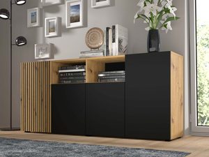 Miniaturka 2 - Rustykalna komoda do salonu aranżacja MERVE