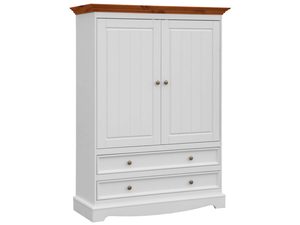 Miniaturka 3 - Szafa bieliźniarka drewniana biały dąb INGRID