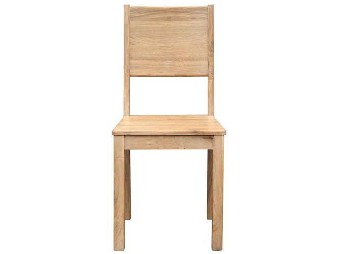 Krzesło drewniane do jadalni front KARLI