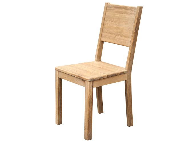 Krzesło drewniane do jadalni kąt KARLI